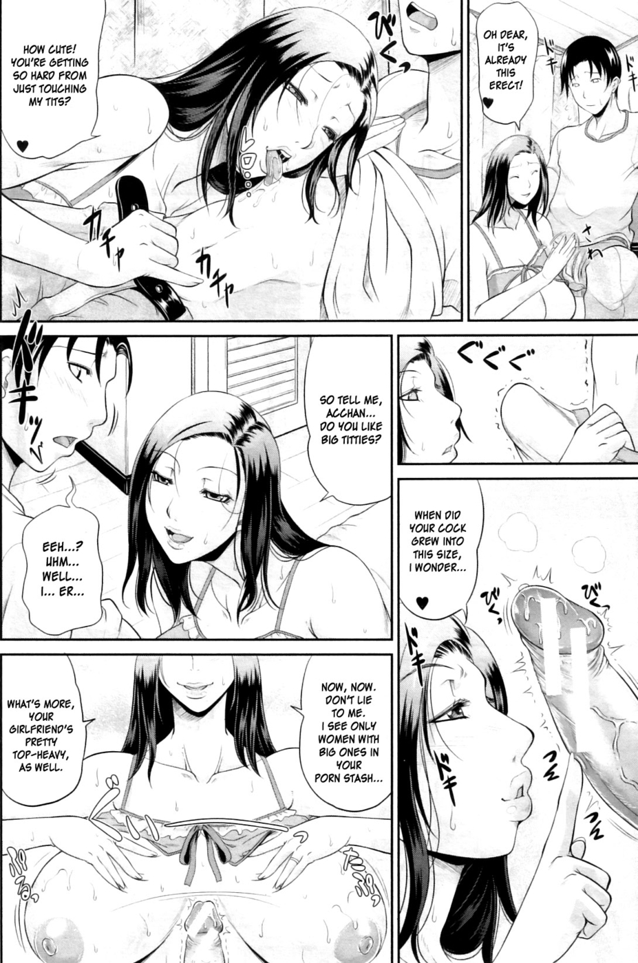 Hentai Manga Comic-Wagamama na Tarechichi-Chapter 3-Mommy's Sex Education-12